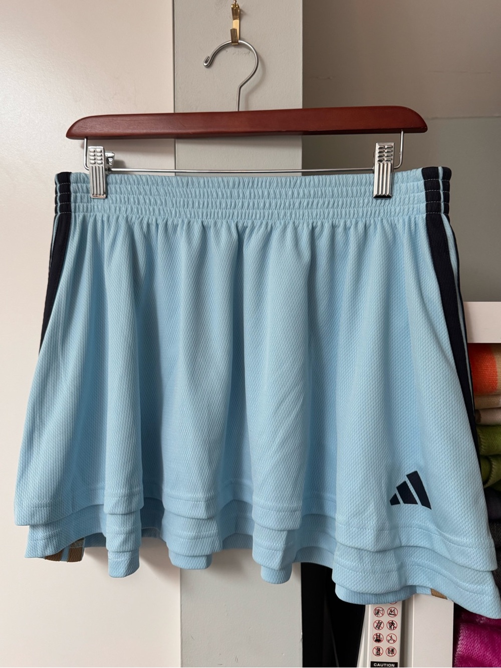 New Adidas Women’s Light Blue Athletic Skort – Size Medium